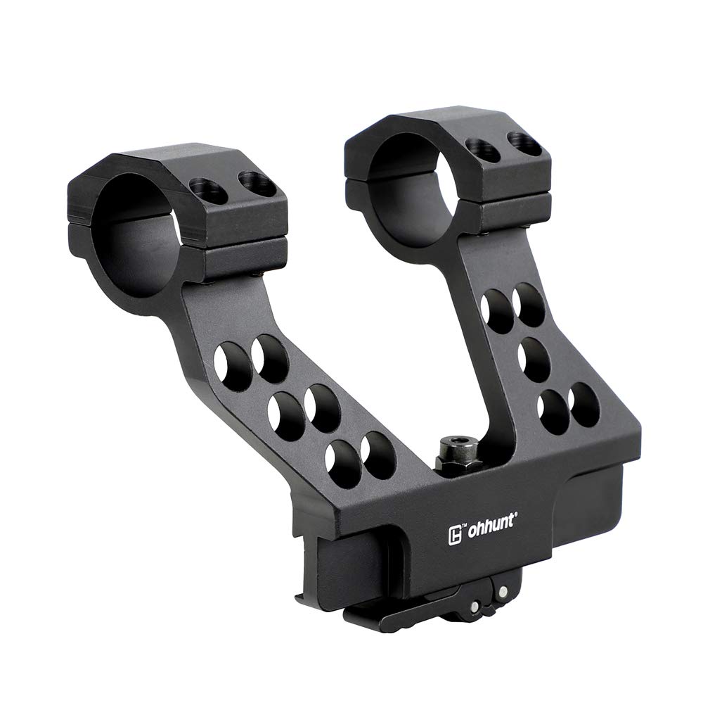 ohhunt 25.4mm30mm Side Mount Scope Rings with Quick Detach