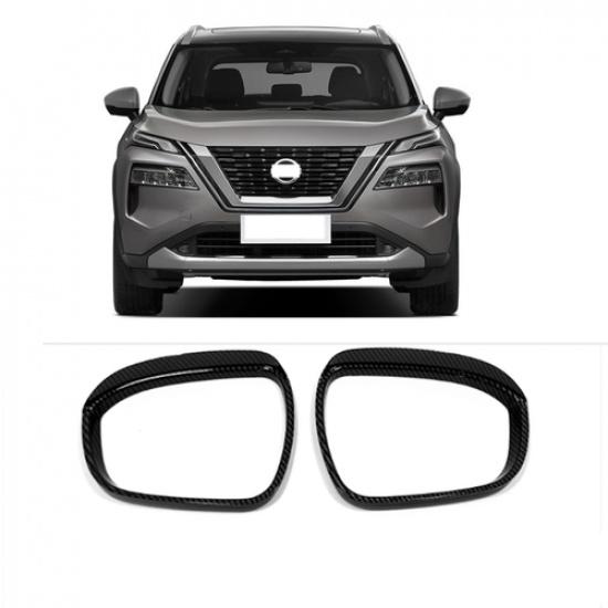 For Nissan Rogue - Carbon Fiber Mirror Rain Eyebrow Cover