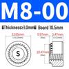 Galvanized Sheet Metal Rivet Nut S-M2-M12