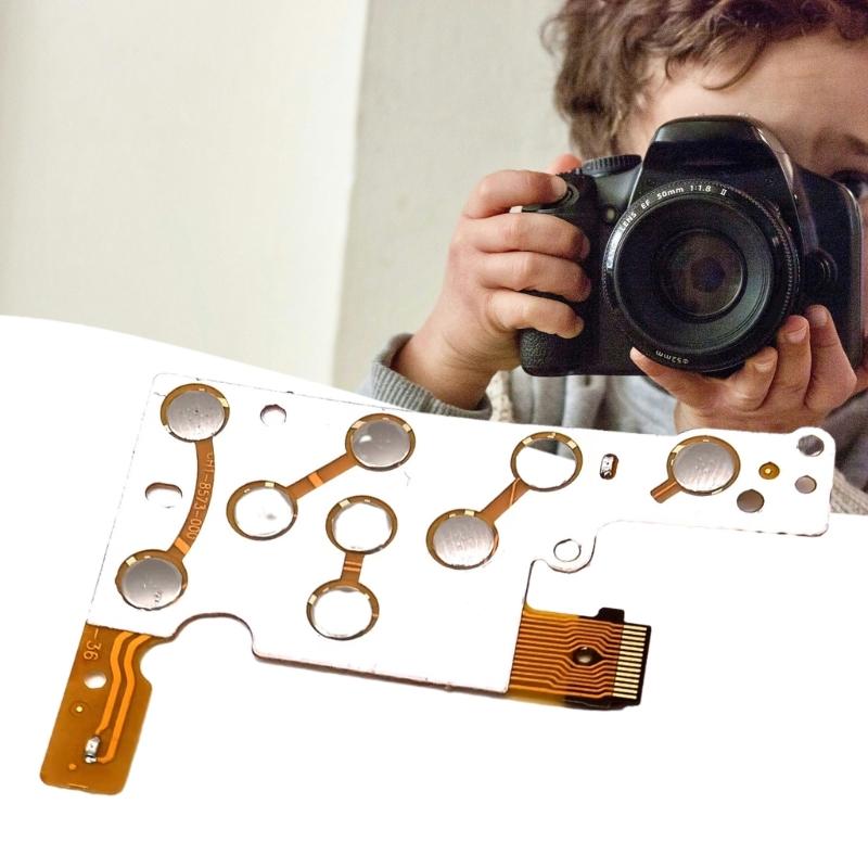 Durable Keyboard Key Button Flexible Cable Board Repair for 600D 550D 500D 450D Scratch-resistant Long lasting