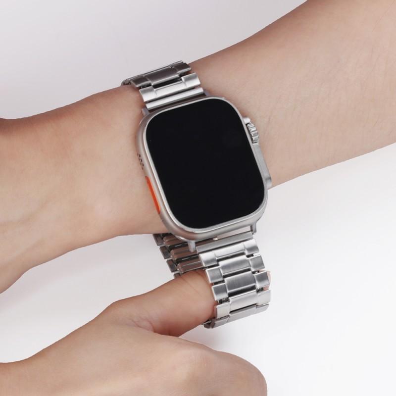 Stainless steel elastic retractable metal watch band compatible with Huawei watch2 proGlorymagicWatch band22mmMale