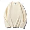 Men's Clothing T-Shirts Long Sleeve Autumn Round Neck Fashion New Comfortable Versatile Solid Color Black White