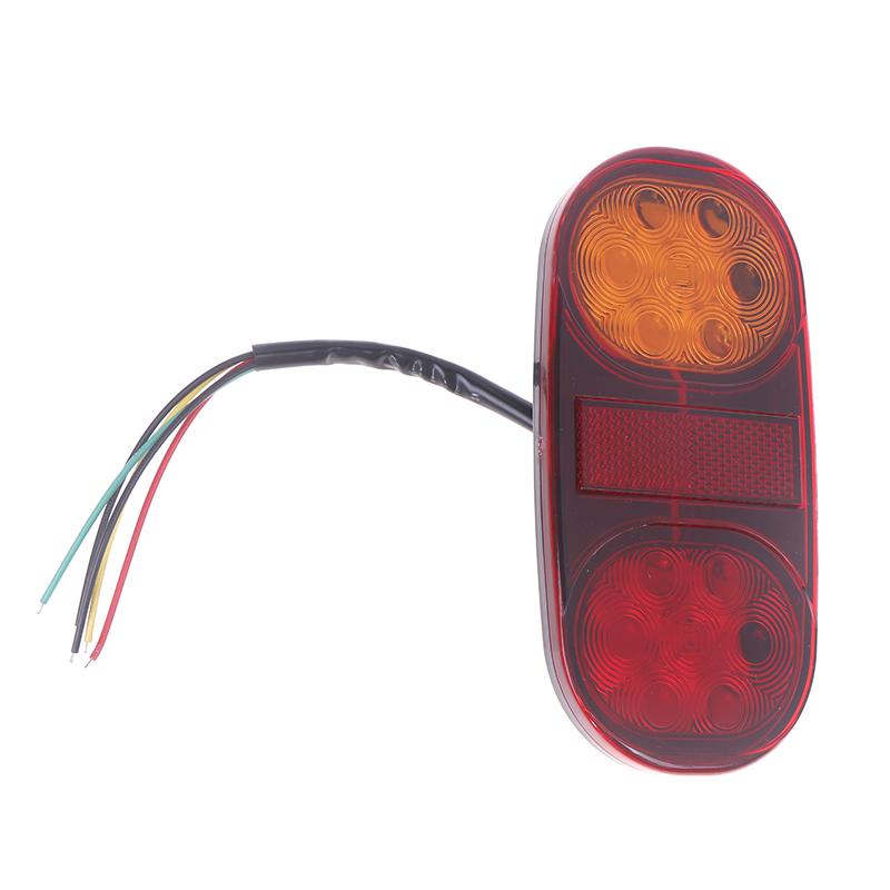 1Pc 28Led 12V Car Truck Led Rear Tail Light Warning Light Lamp Turn Signal Indicator Waterproof Brake Light For Trailer Caravans
