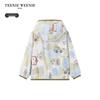 Teenie Weenie Kids Boys' Casual All-over Print Hooded Lightweight Jacket