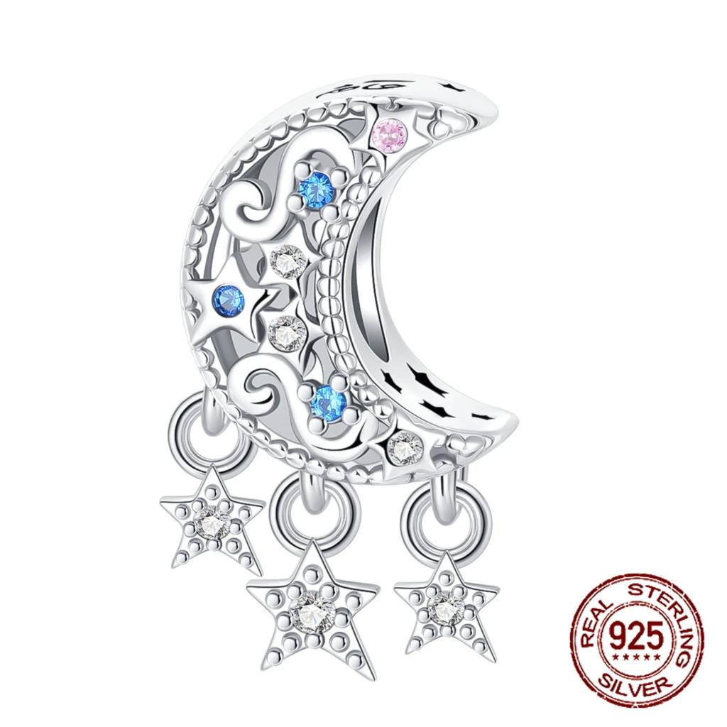 925 Silver Family Grandma Love You Mother Beads Pandent Charm Fit 4MM Hole Diameter Bracelet DIY Bead Ms Jewelry Gift