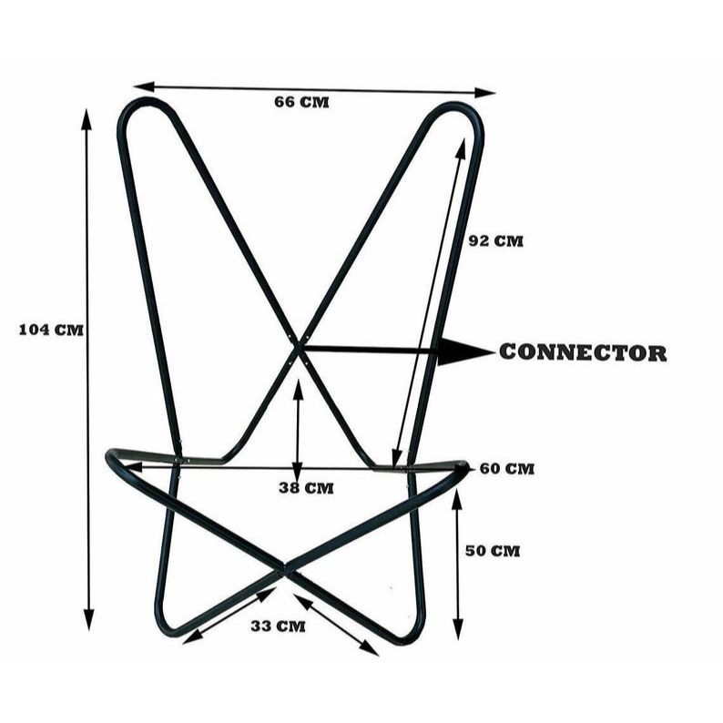 Leather Butterfly Chair, Garden Chair, living room luxury, Relaxing Chair, accent patio furniture, outdoor furniture vintage folding chair