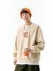Unisex Retro Patchwork Air Layer Hoodie - Stylish & Trendy Design