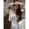 Cotton Lace Camisole Top With 3d Embroidery For Women Spring Summer Casual Wear