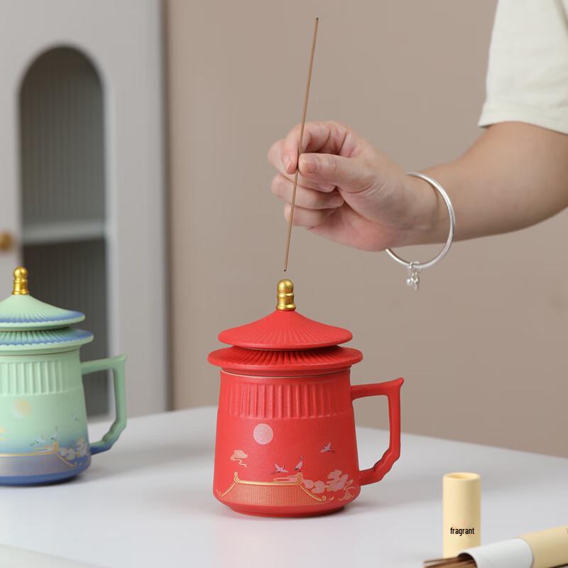 Imperial Palace Ceramic Office Tea Cup Gift Set