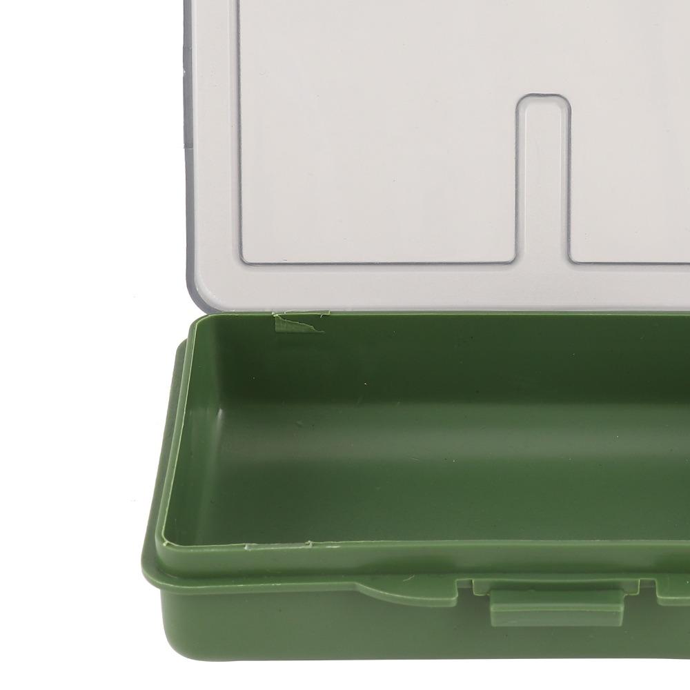 2PCS Multiple Grids Bait Storage Case PP Fishing Tackle Box Hook Bait Gadget  Flying Fishing