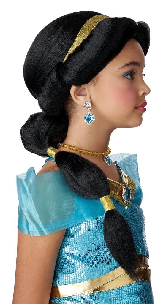 California Costumes Aladdin Jasmin/Arabische Prinzessin Kinderkostüm Perücke (Mädchen) 7021-156