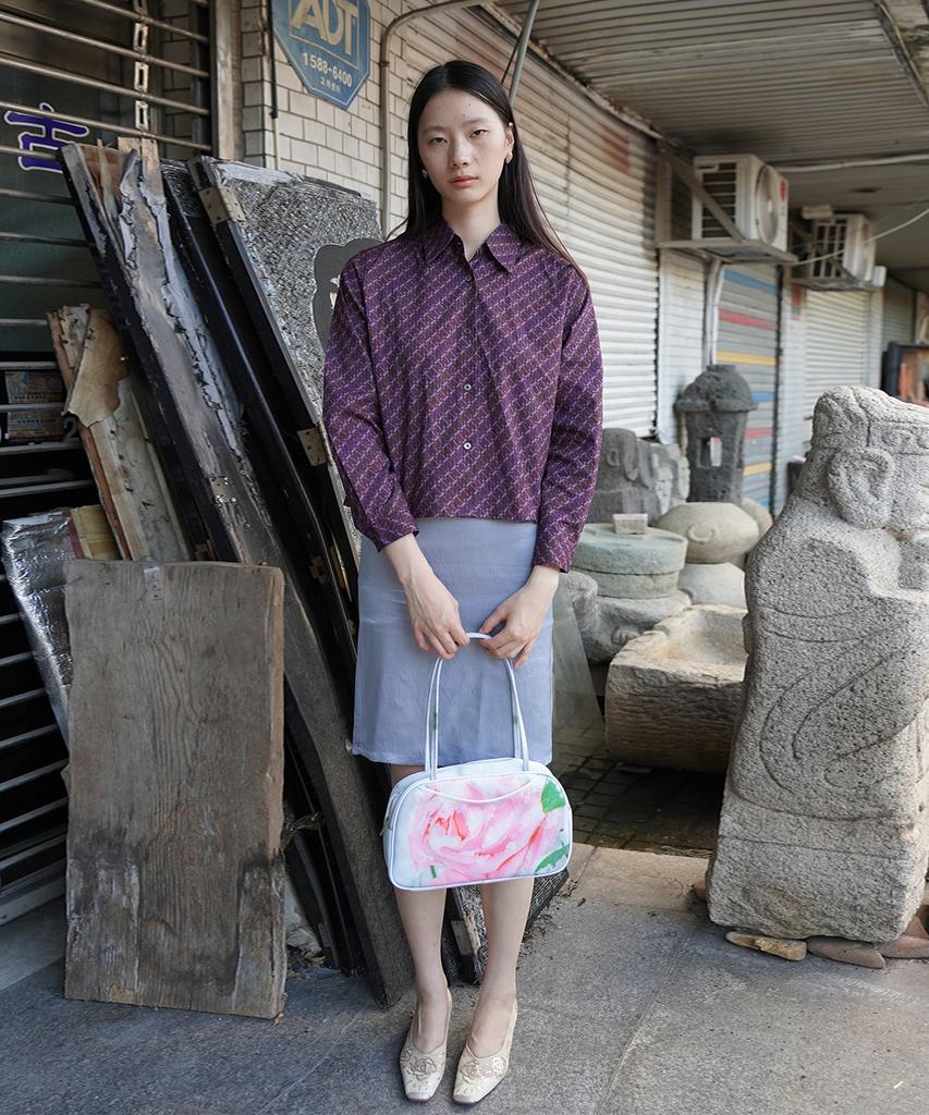 Nuanu Linha Skirt_Misty Blue
