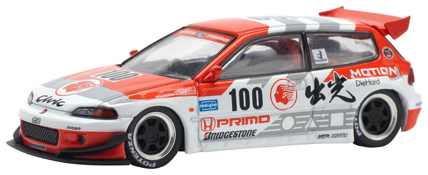 

POP RACE PANDEM CIVIC EG6 IDEMITSU MOTION INFINITE Готовое изделие PR640212 1/64 v1.5