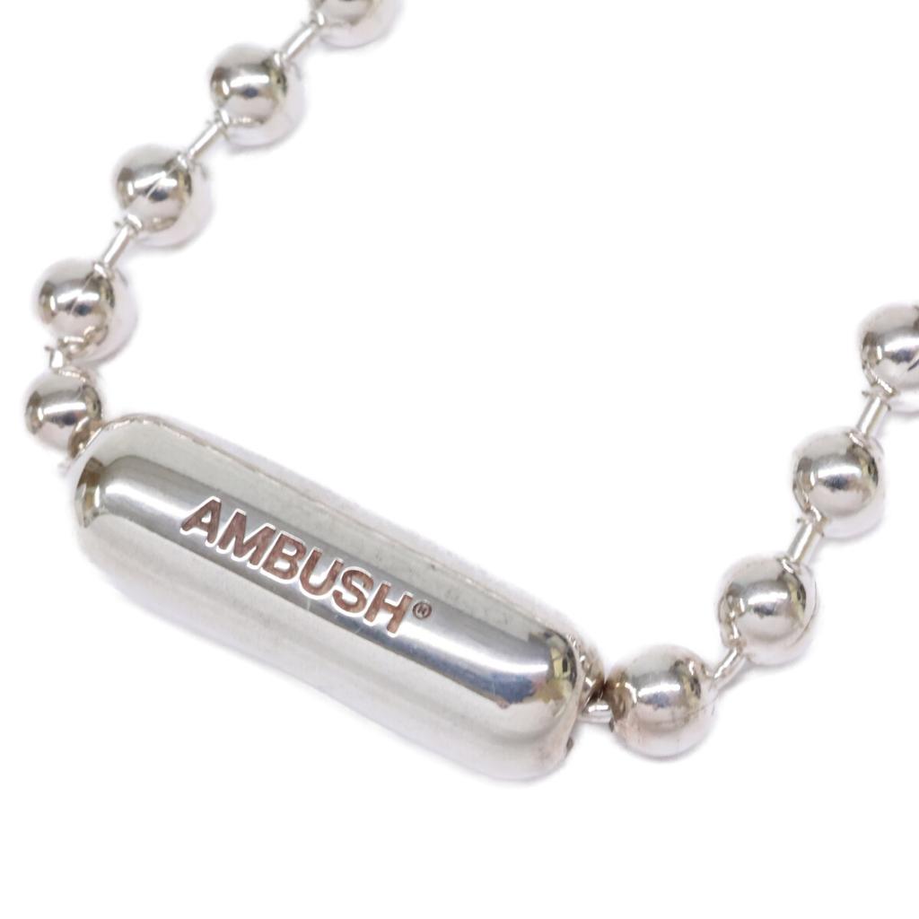 AMBUSH 121111147 BALL CHAIN NECKLACE Ball Chain Necklace SilverUsed