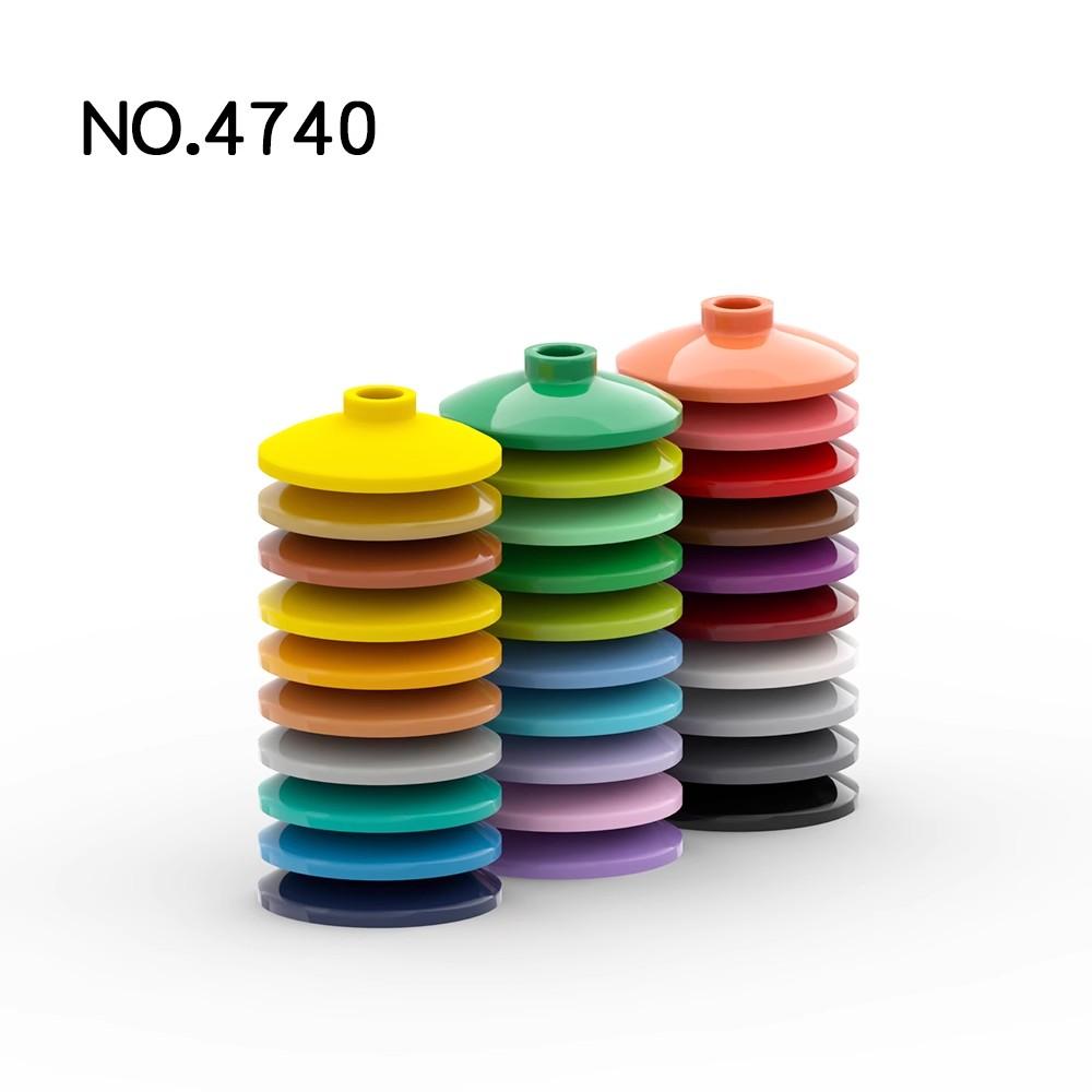 Non-Toxic 50Pcsmoc Parts 4740 30063 Dish 2 X 2 Inverted Compatible Bricks Diy Assmble Building Blocks Brain Toy Gift Particle Kid Puzzle