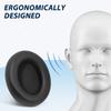 Memory Foam Earpads for Over Ear Headphones Offering Enhanced Bass Performances and Easy Installation