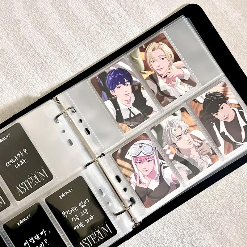 Idol Small Card Photo Album Idol Album Photo Card Storage Picture Collection Book 5/6 Pocket Inner Page Loose-leaf Photo Album