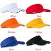 Sun Visor Summer Breathable Air Sun Hats Adjustable Empty Top Sun Hat Running Cap  Summer