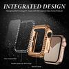Diamond Case For Apple watch 40mm 41mm 44mm45mm 42mm 38 Accessories Bling Bumper Protector Cover iWatch series 3 4 5 6 7 se 8 9