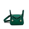 New Mini Lindy Bag 19cm (NO LOGO) Genuine Leather Boston Bag Real Cowhide Fashion Versatile Women Single Shoulder Crossbody Handbag