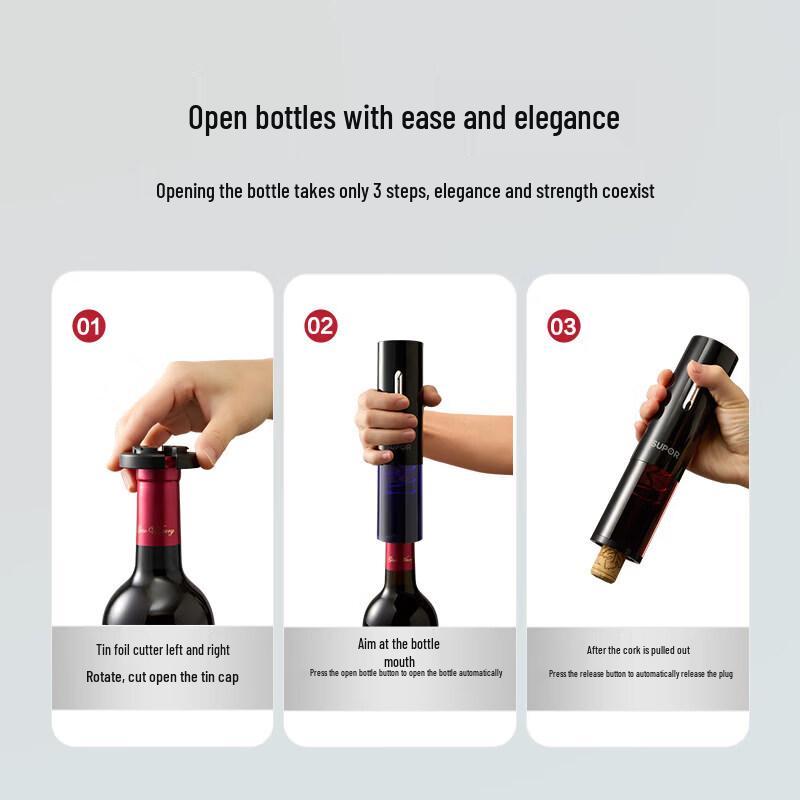 Chixing Electric Rechargeable Wine Bottle Opener