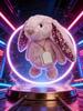 Ostern Kaninchen Weiche Plüschtiere Frühlingsblumen Hase Niedliche Tier-Plüschtiere Puppe Geschenke Frohe Ostern Partydekorationen
