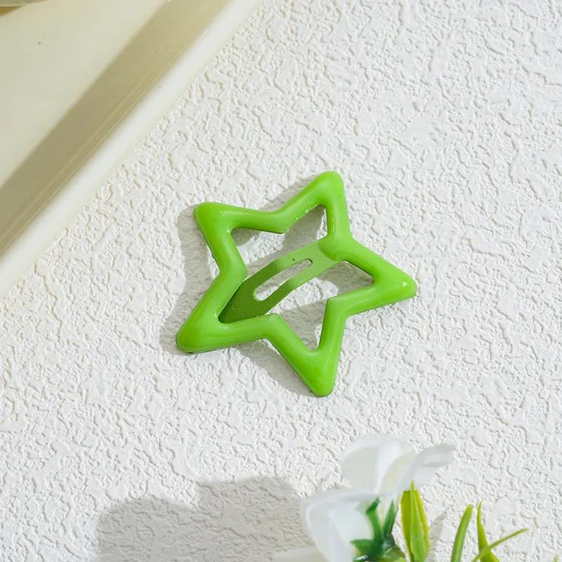 10 buc/set Agrafă de păr stea colorată drăguță pentru fete copii agrafe de păr adorabile pentru decorarea părului accesorii de păr pentru copii