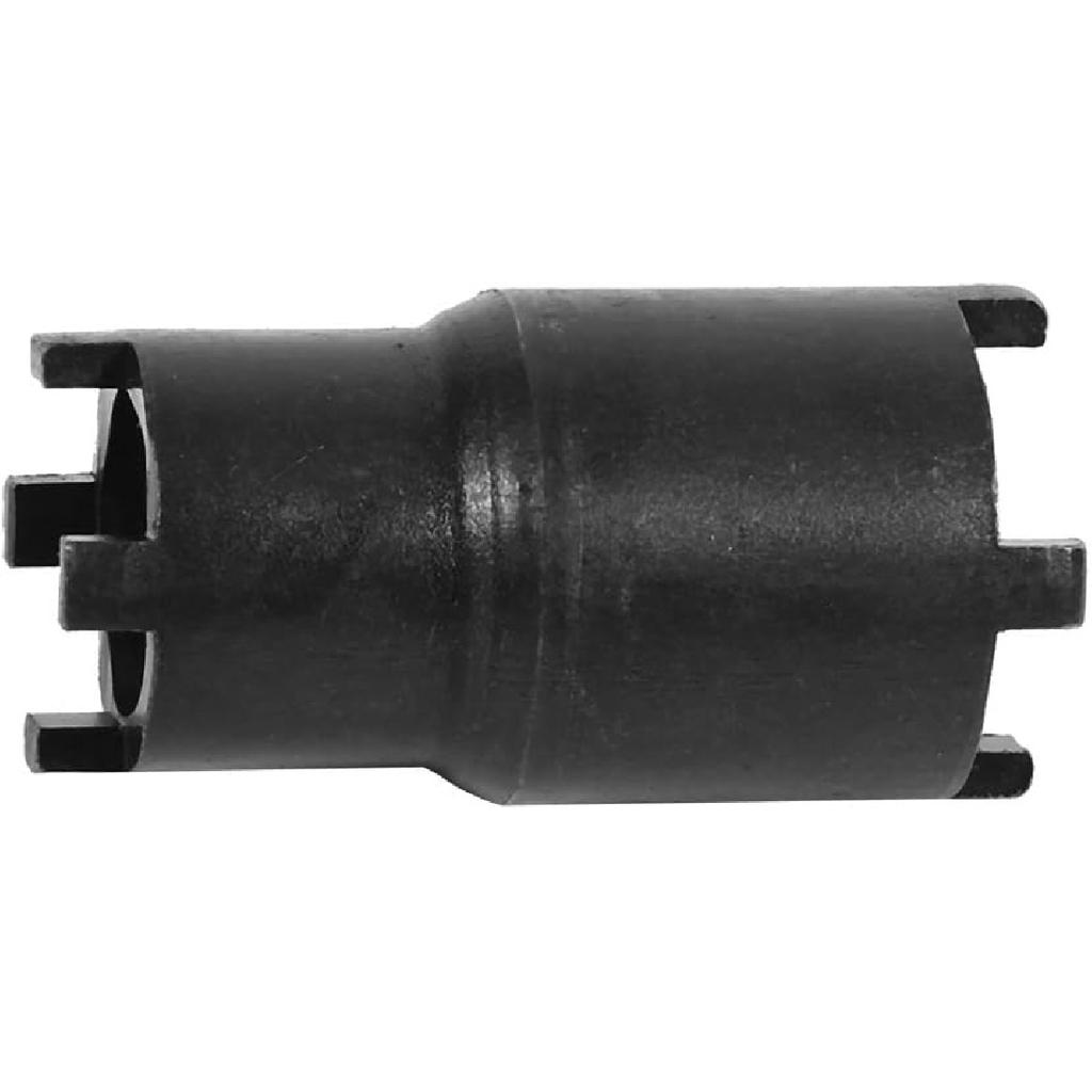 Clutch Lock Nut Tool, Universal Clutch Tool Wrench Lock Nut Spanner Removal Tool Heavy Duty Steel 4 Pin Spanner Socket Wrench Remover for Motorcycle