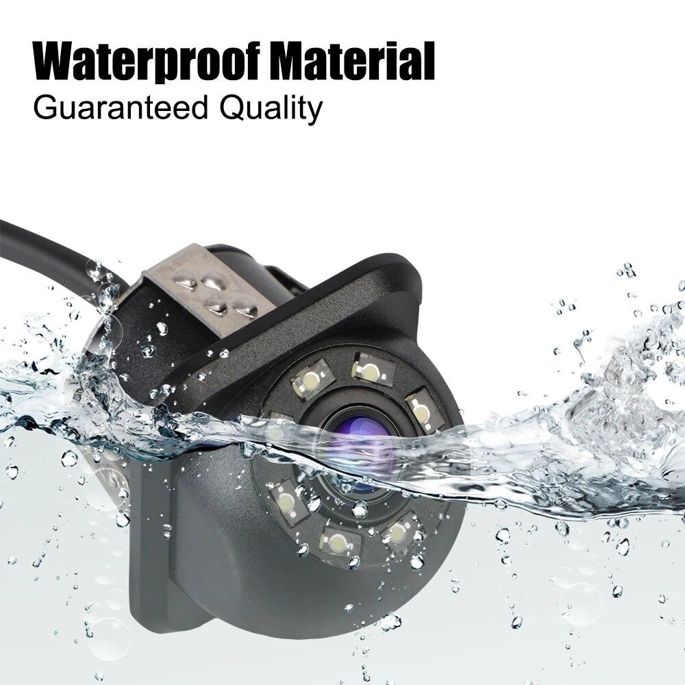 Auto Parking Assistance 170° Car Rear View Camera 8 LED Wide Angle Backup Camera Car Infrared Night Vision Parking Monitoring