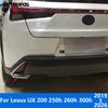 For Lexus UX 200 250h 260h 300h -2025 2026 Chrome Rear Fog Light Lamp Cover Trim Protector Exterior Accessories Car Styling