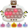 TENGEE Push Pop Electric Plus 13 with Educational Birthday Ages Elementary Popular 6 Japanese Instruction Manual Stress Relief Goods Game, [Latest