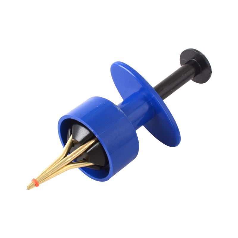 Red Worm Rubber Band Bait Clip, Available in Large and Small Sizes for Live Bait Clipping