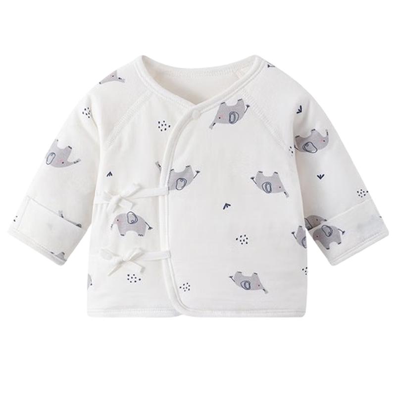 JOYNCLEON Newborn Padded Long-Sleeve Top