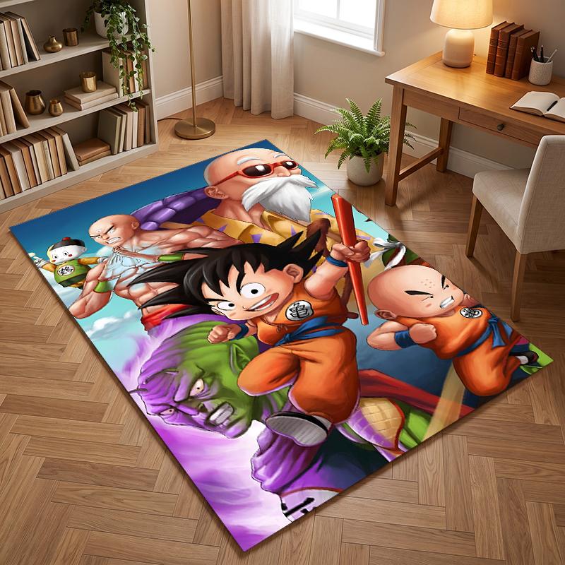 Dragon Ball (19) Kontortæpper velegnet til stuer, soveværelser, kontorer og køkkener en gave til moderne boligindretning