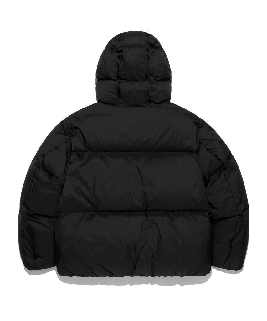 Lee Hooded Ripstop Puffer Down Black