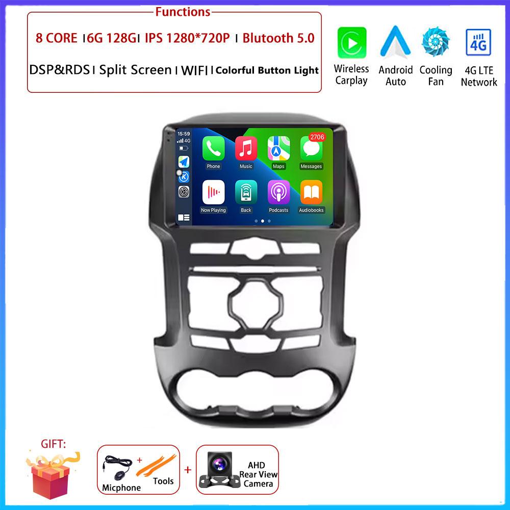 For Ford Ranger 3 2011 2012 2013 2014 2015  Android  Carplay Auto Car Radio Navigation GPS Multimedia Video Player DSP 4G AMI