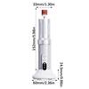 Rechargeable Two Head Callus Remover With Glass Abrasive Heads And Digital Display