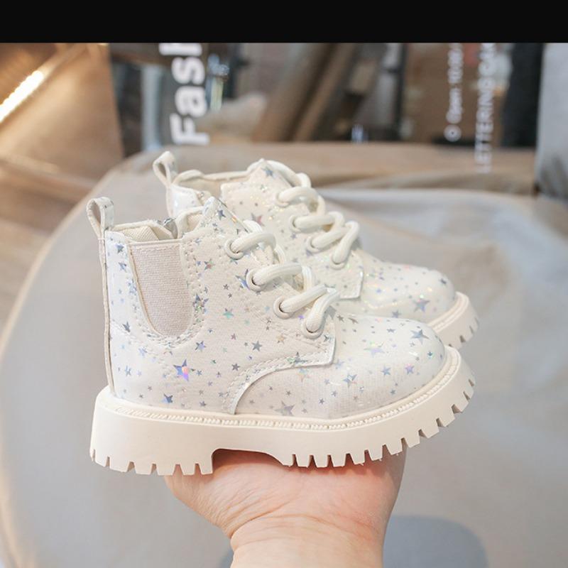 Dziecięce Wiosenne i Jesienne Nowe Buty Chłopięce Kozaki Dziewczęce Miękka Podeszwa Casualowe Buty Dziecięce Pojedyncze Kozaki Krótkie Kozaki