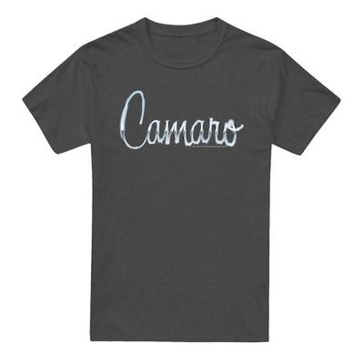 Chevrolet Unisex Adult Classic Camaro Metal Heather T-Shirt