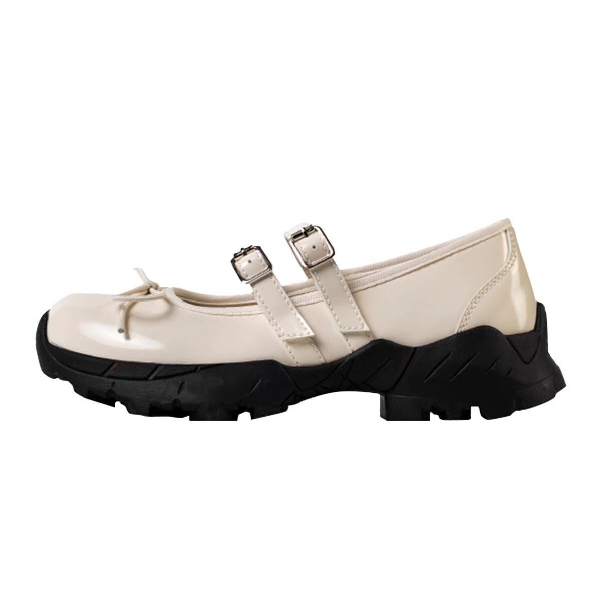 

Silver single shoes women s 2025 new platform Mary Jane women s shoes with skirts, sweet and cool ballet style light mouth small leather shoes 40