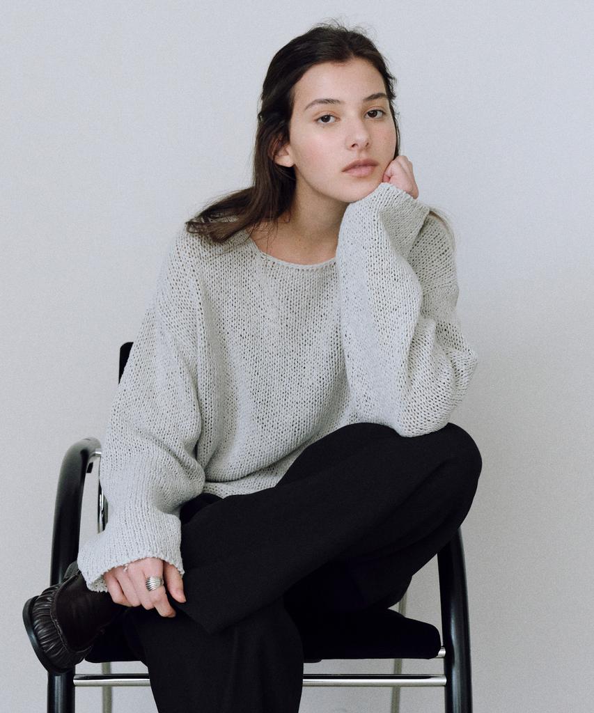 Yulago Basey Linen Boatneck Knit