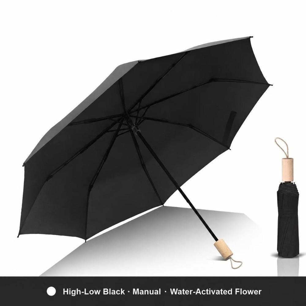 Thickened Construction Automatic Umbrella Windproof Rain Umbrella Automatic Rain Umbrella  Women