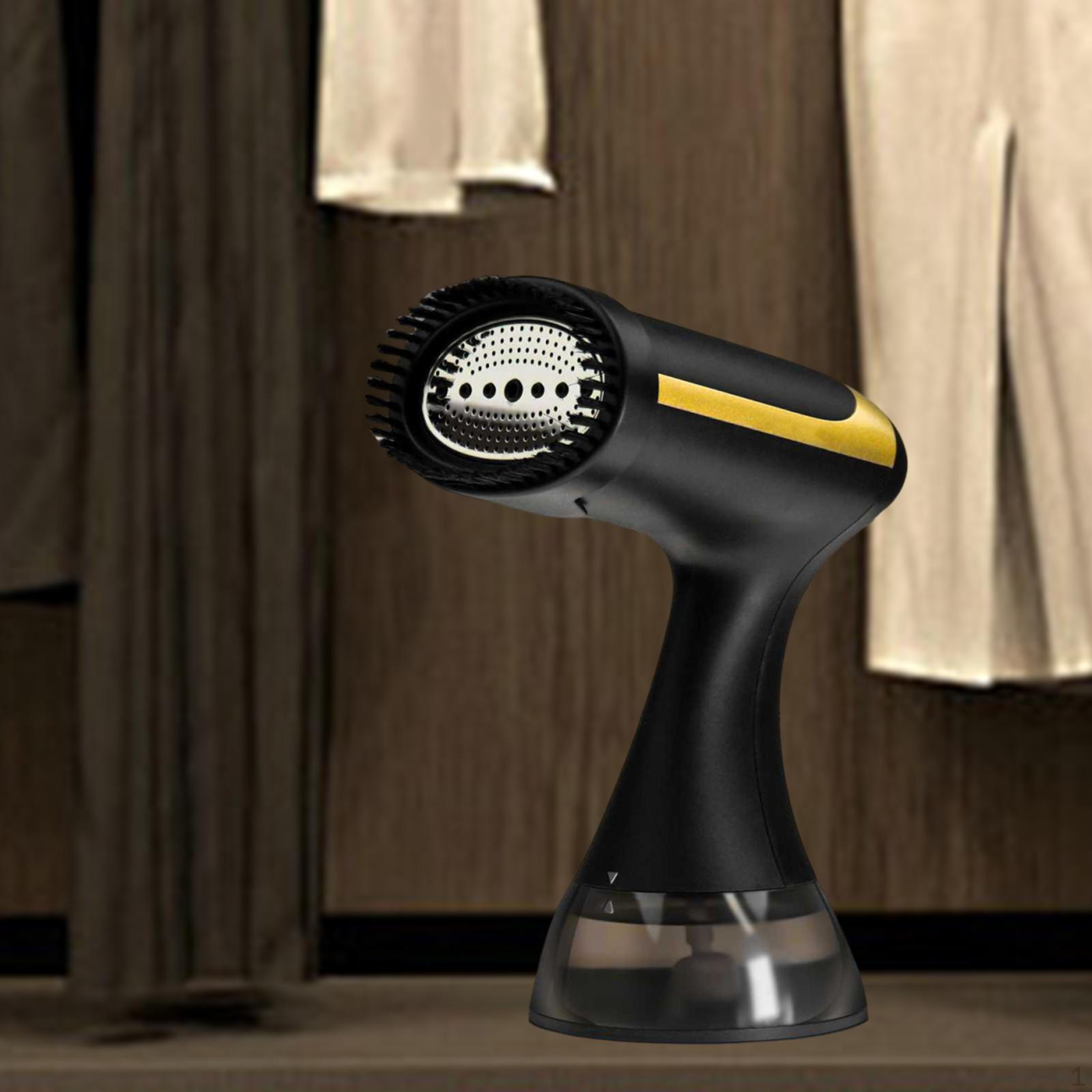 

Компактный ручной отпариватель для одежды, тканей, легкий профессиональный отпуск чёрный