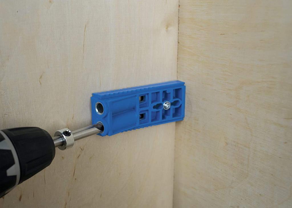 Kreg R3 Pocket Hole Jig a Hidden Screw Head Wood Jointing Tool for DIY and Shelving System, (Officially Imported)