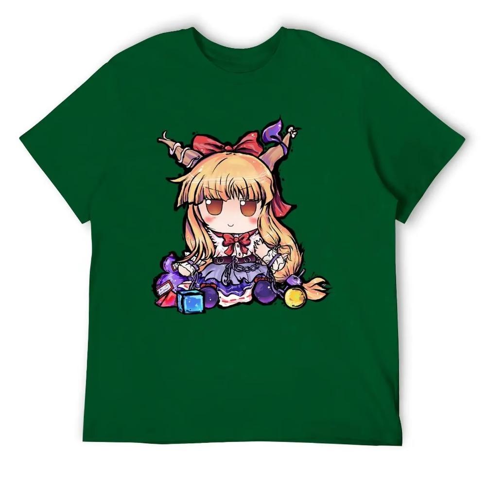 Suika Ibuki Fumo Touhou For Sale T-shirts Creative T-shirt Fresh Campaign Funny Home USA Size