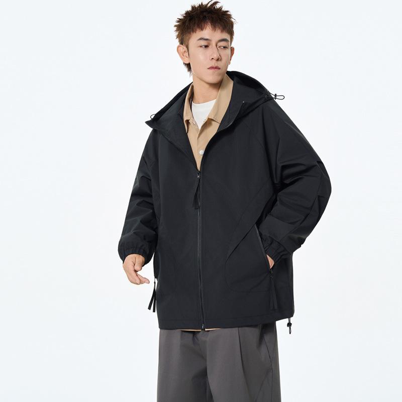 Jacket Men's Color Blocking 2025 Autumn and Winter New Men's Youth Windproof Fashion Casual Top Jacket Trend