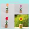 Wooden Sunflower Decor Figurine With Handcrafted Flower Carving For Gift Giving And Home Decor