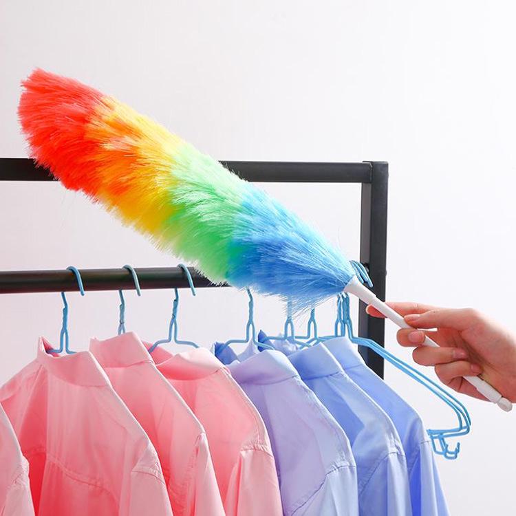 Ultra-Fine Chicken Feather Dust Removal Duster for Household Cleaning
