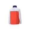 Puma Wählen Sie MMQ Series Colorblock Stehkragen Viertelreißverschluss Webjacke Unisex Oberbekleidung Orange Pink 535791-35