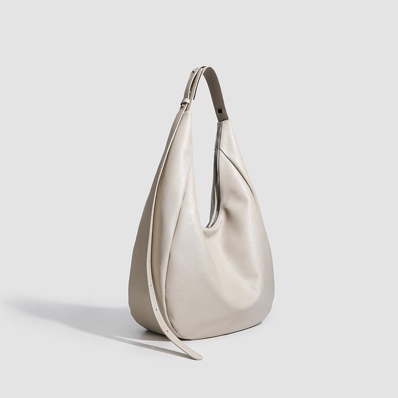 High End Niche and Versatile Shoulder Bag Light Luxury Simple Retro Style Fashionable Women's Bag Underarm Bag Large Capacity Commuting